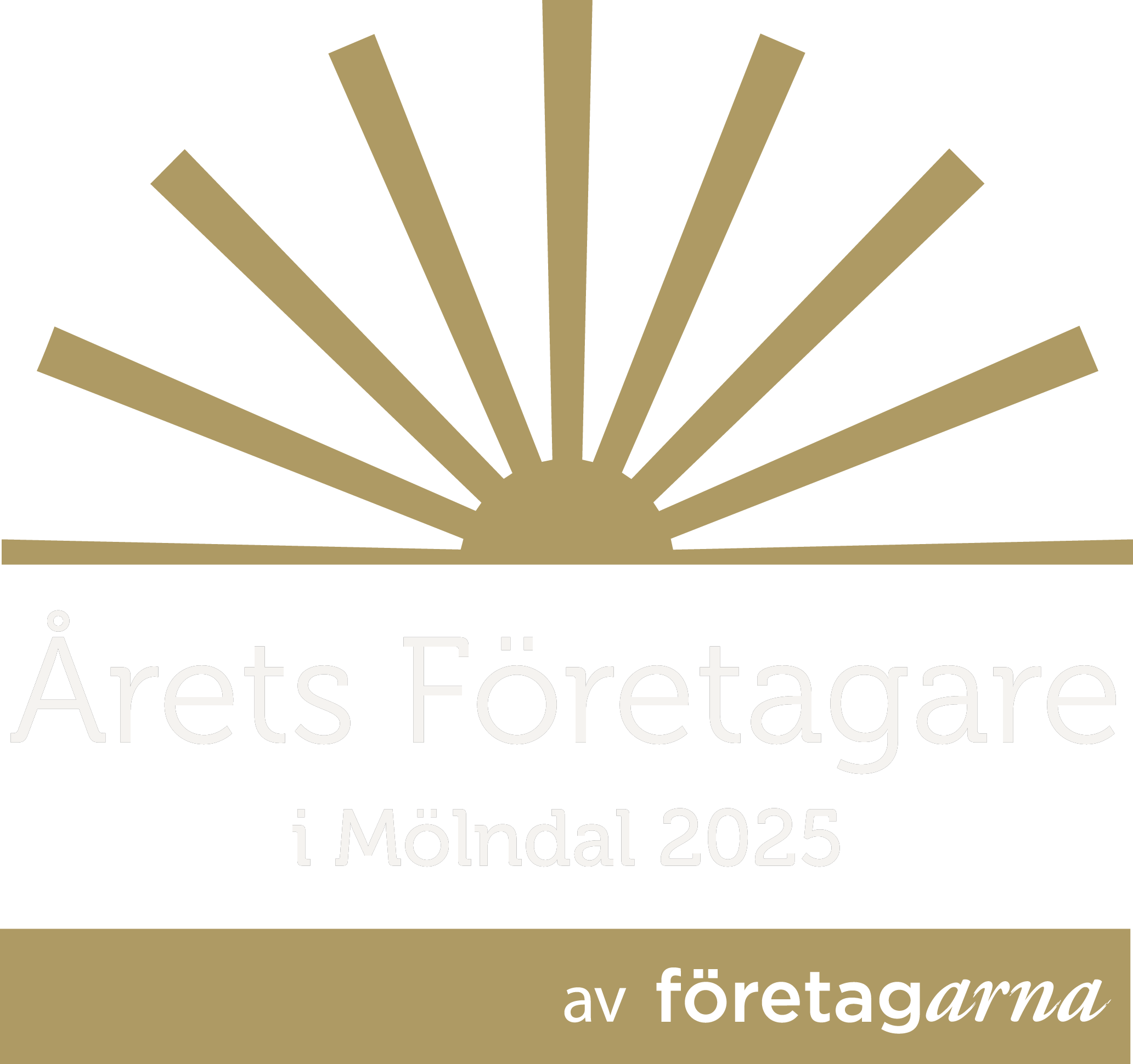 vitÅrets Företagare logotyp Mölndal 2025